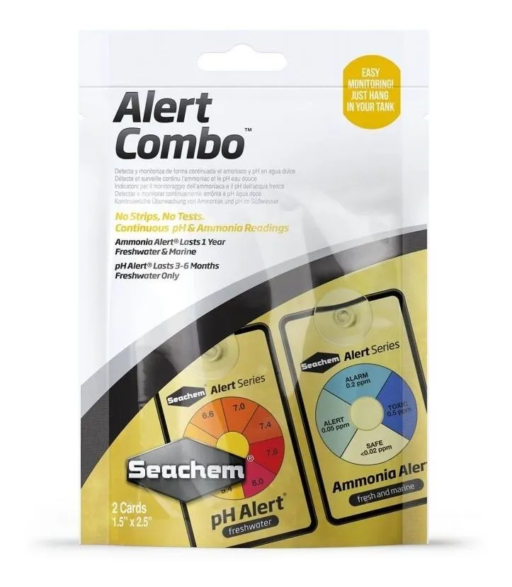 TEST ALERT COMBO PH/AMMONIA SEACHEM