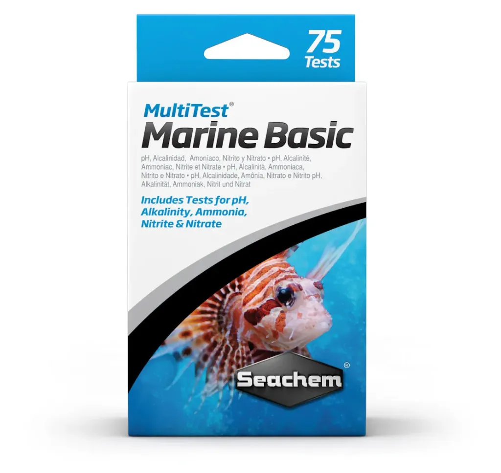 MULTI TEST MARINE BASIC 75TEST SEACHEM