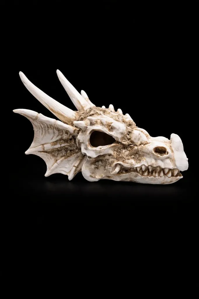 DECORACION CRANEO DE DRAGON