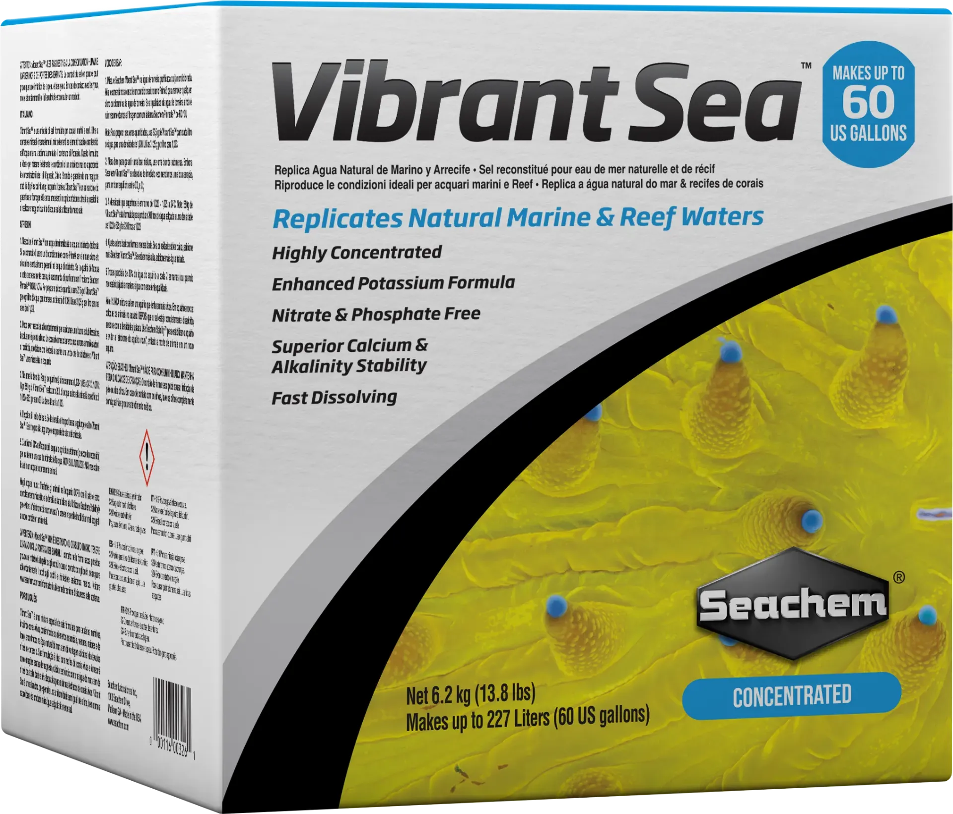 SAL ACUARIO MARINO VIBRANT SEA  SEACHEM