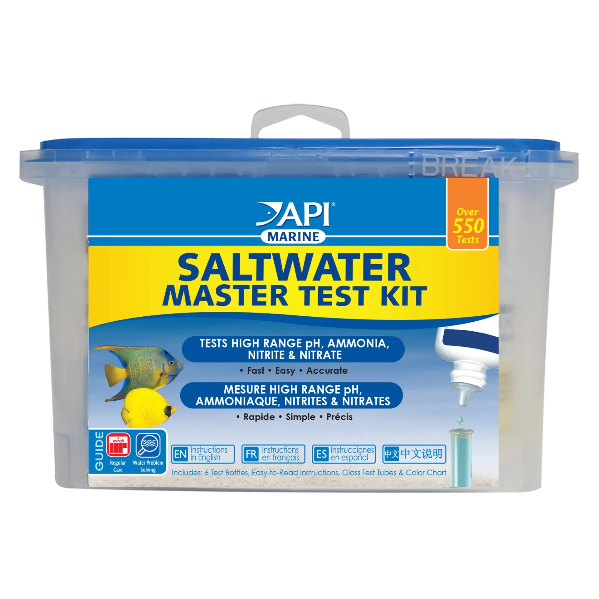 SALTWATER MASTER TEST KIT API
