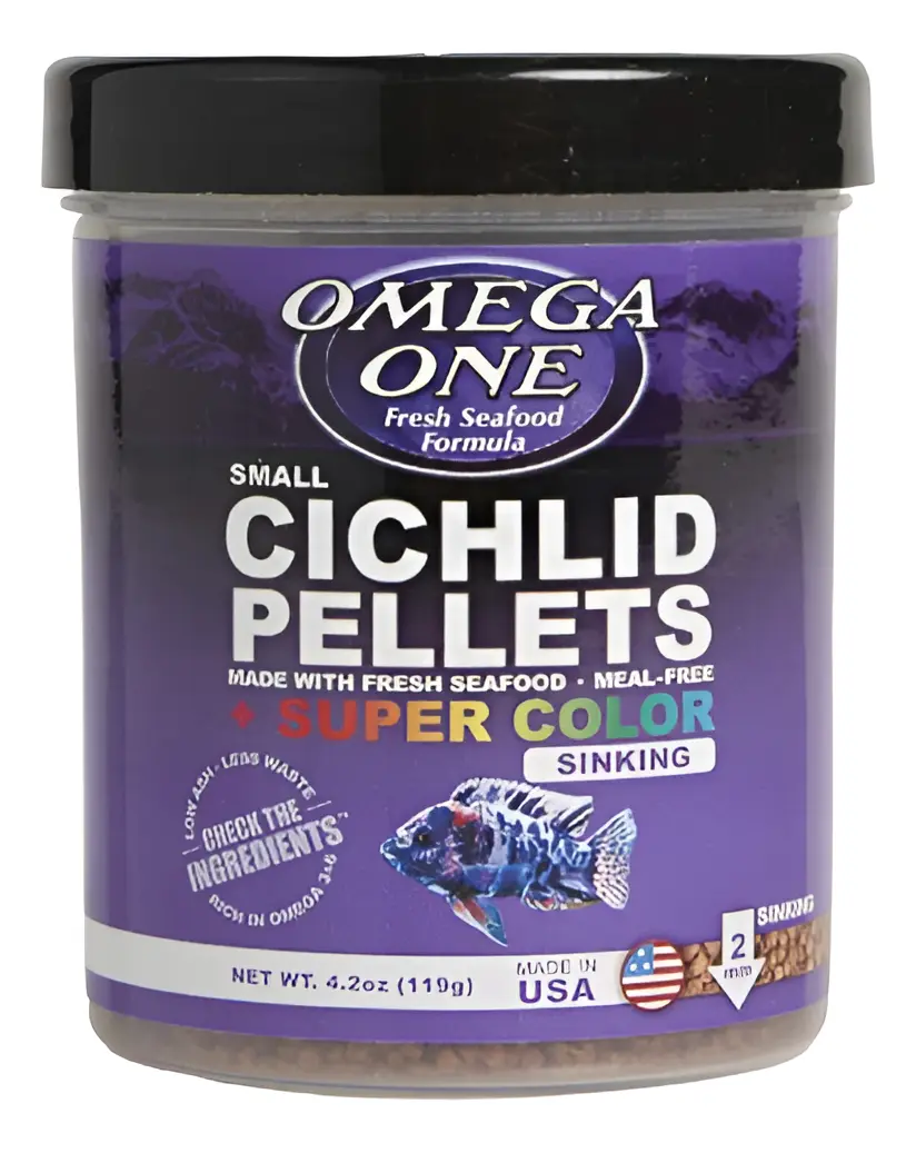 ALIMENTO CICHILD PELLETS OMEGA ONE 2MM